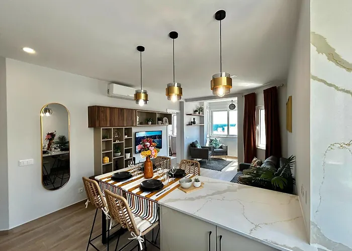 Vista Mar A Menos De 50m Da Praia. 아파트 Armação de Pêra