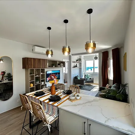 Vista Mar A Menos De 50m Da Praia. Apartamento Armação de Pêra